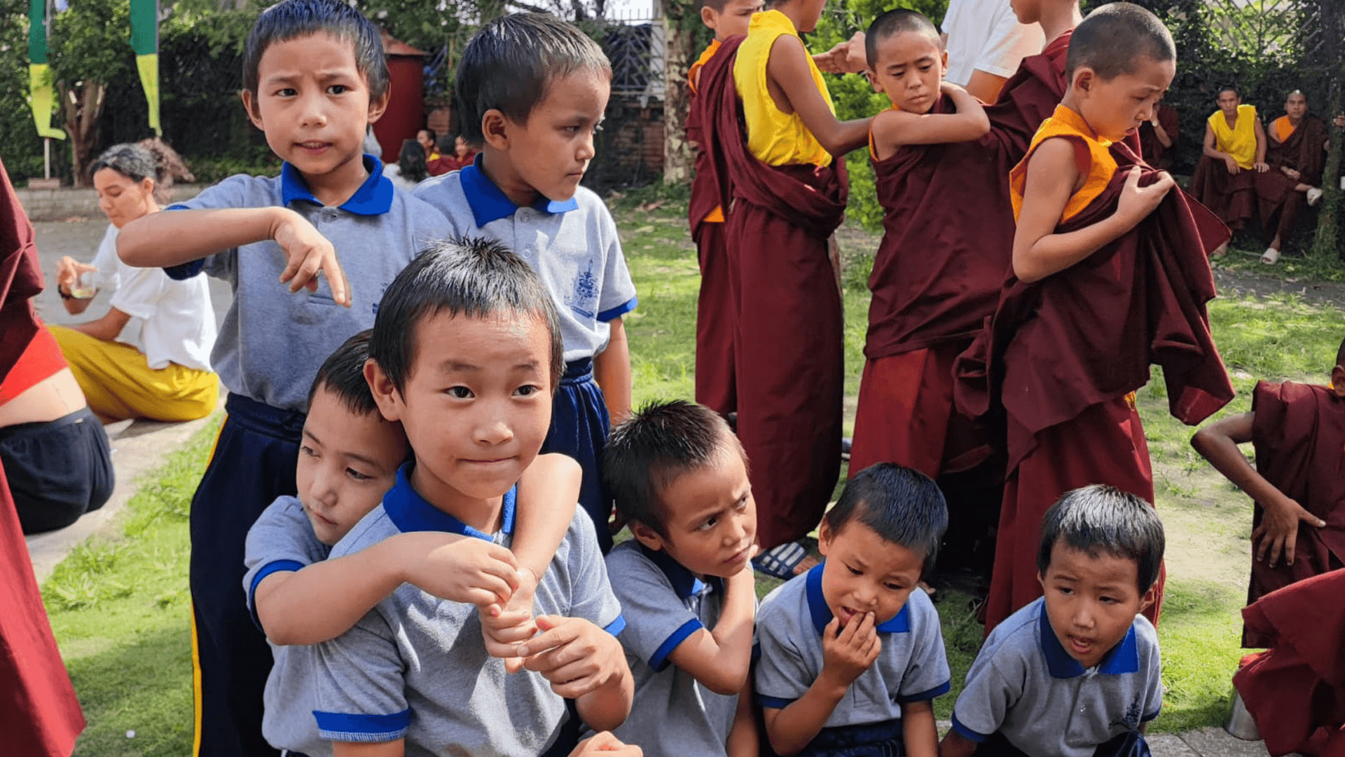 Teaching in Monastery